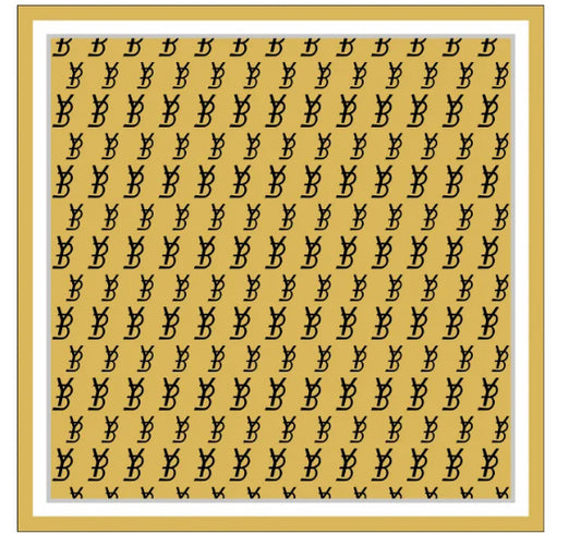 Gold YB scarf